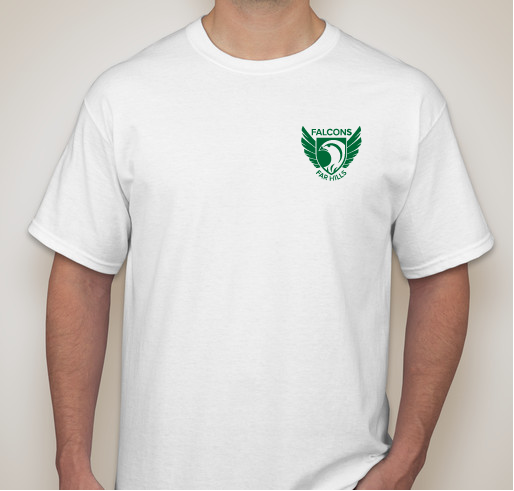 Field Day T-shirts available for Green Team and White Team! Field Day is Friday, May 25 Fundraiser - unisex shirt design - front