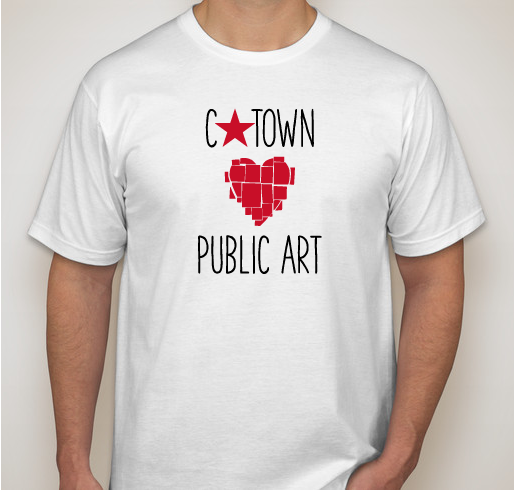 Ctown Public ART Project Fundraiser - unisex shirt design - front
