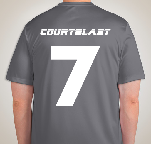 #forcourt Fundraiser - unisex shirt design - back
