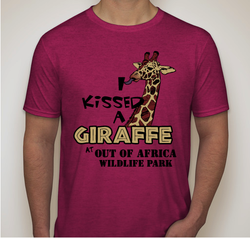 Giraffe Conservation T-Shirt Fundraiser Fundraiser - unisex shirt design - front