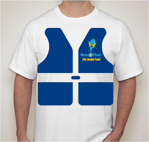 Buy, Buckle, Save - Raising Funds to Provide Life Jackets for Kids Fundraiser - unisex shirt design - front