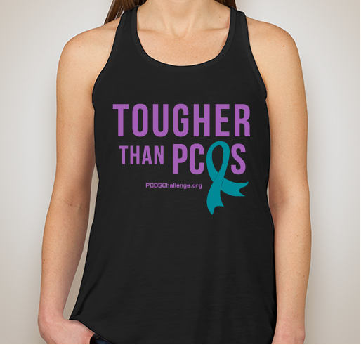PCOS STRONG Fundraiser - unisex shirt design - front