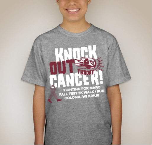 Help Support Marc Falco Fundraiser - unisex shirt design - back