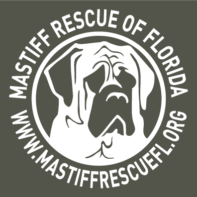 Mastiff Rescue of Florida - Fall 2018 shirt design - zoomed