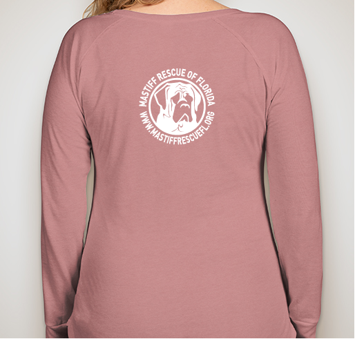 Mastiff Rescue of Florida - Fall 2018 Fundraiser - unisex shirt design - back