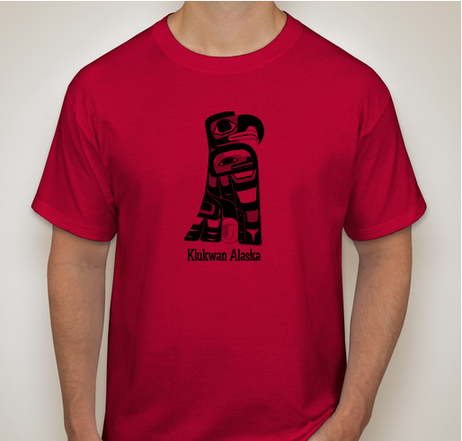 Jilkaat Kwaan Heritage Center Winter Fundraiser-Eagle Fundraiser - unisex shirt design - front