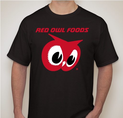 Stewart Red Owl Restoration Fundraiser - unisex shirt design - front