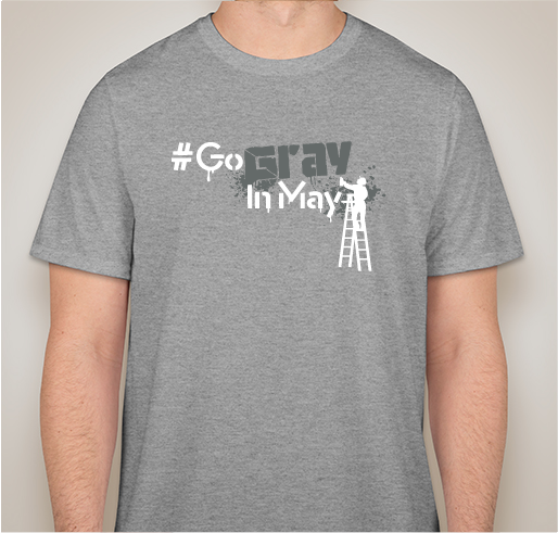 Go Gray in May with ABC2 Fundraiser - unisex shirt design - front
