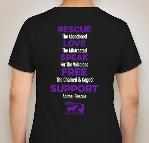 Linda Blair Worldheart Foundation Fundraiser Fundraiser - unisex shirt design - back