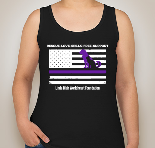 Linda Blair Worldheart Foundation Fundraiser Fundraiser - unisex shirt design - front