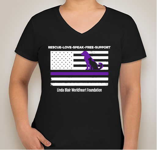Linda Blair Worldheart Foundation Fundraiser Fundraiser - unisex shirt design - front
