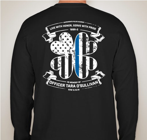 Officer Tara O'Sullivan T-Shirt Memorial Fundraiser Fundraiser - unisex shirt design - front