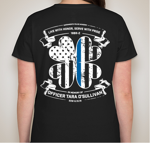 Officer Tara O'Sullivan T-Shirt Memorial Fundraiser Fundraiser - unisex shirt design - front