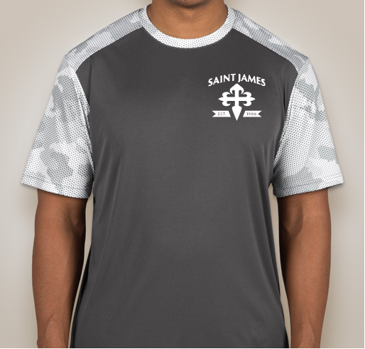 St. James Catholic School: Screenprint Fundraiser - unisex shirt design - front
