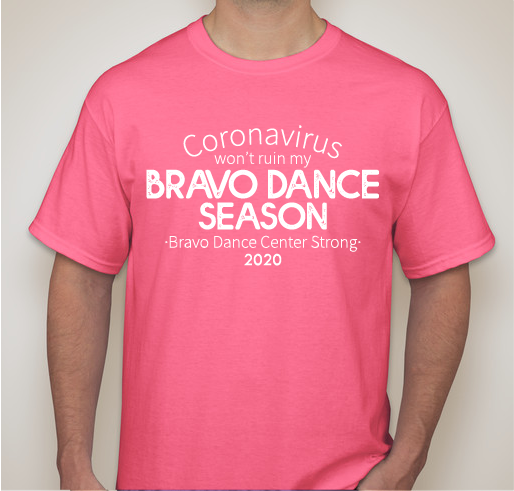 Bravo Dance Center GA Fundraiser - unisex shirt design - front