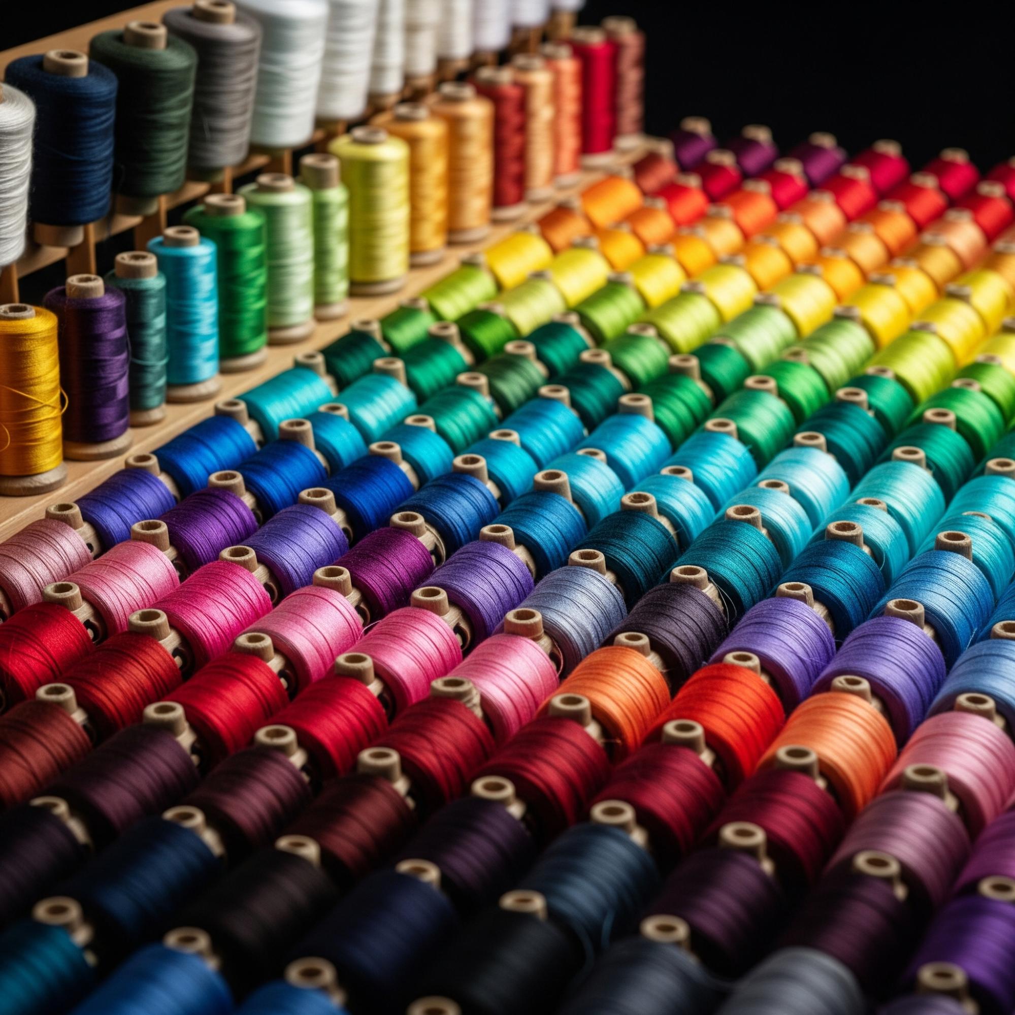 Example of thread colors