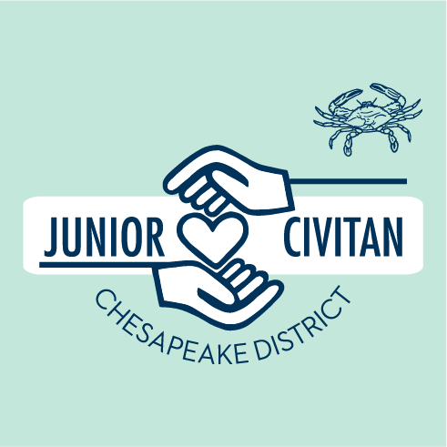 Chesapeake Junior Civitan District T-Shirt Fundraiser shirt design - zoomed