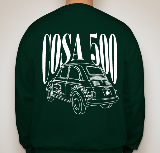 Cosa 70th Anniversary Fundraiser - unisex shirt design - back