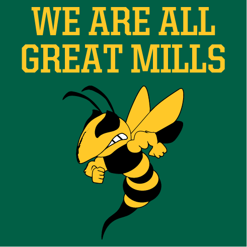 We Are All Great Mills shirt design - zoomed