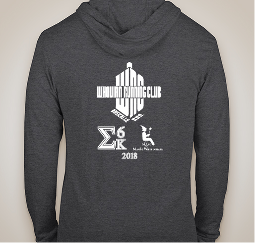 Sigma 6K Fundraiser - unisex shirt design - back