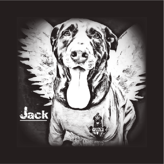 Jack Memorial Angel Wings shirt design - zoomed
