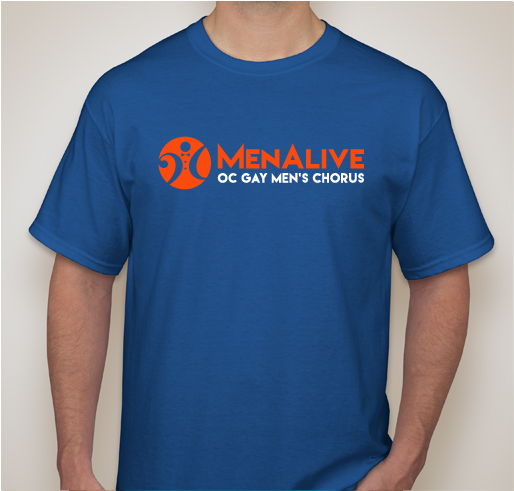 MenAlive Chorus Tanks Fundraiser - unisex shirt design - front