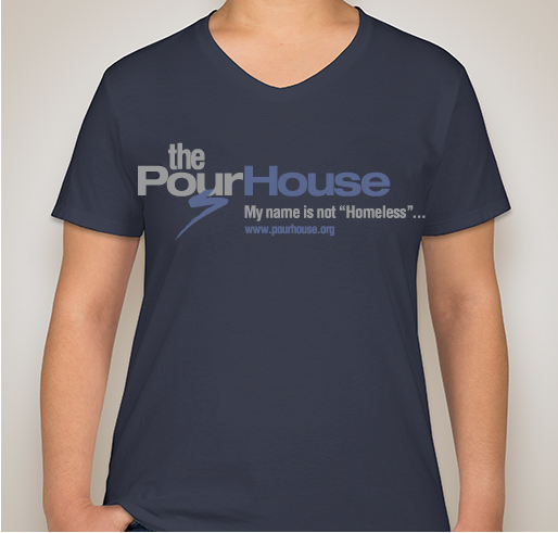 Represent The PourHouse! Fundraiser - unisex shirt design - front