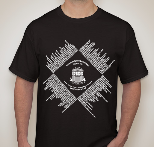 District 103 T-shirt Fundraiser to Off-set, Build, Demonstrate, and Promote Fundraiser - unisex shirt design - front