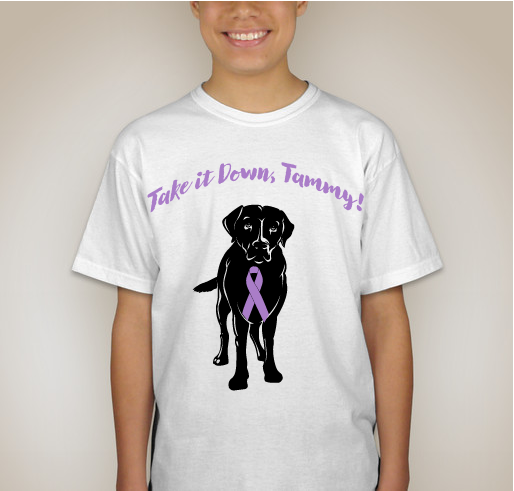 Support Tammy Fundraiser - unisex shirt design - back