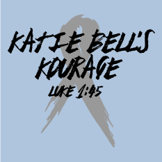 Katie Bell's Kourage shirt design - zoomed