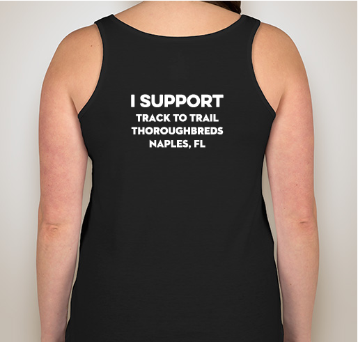 Summer Tanks Support Ex Racehorses Fundraiser - unisex shirt design - back