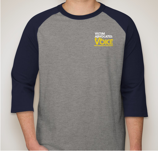 NOVA Victim Advocates: Be the Voice Fundraiser - unisex shirt design - front