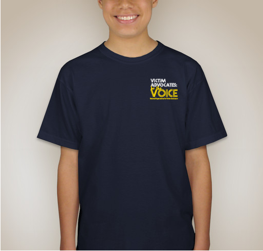 NOVA Victim Advocates: Be the Voice shirt design - zoomed