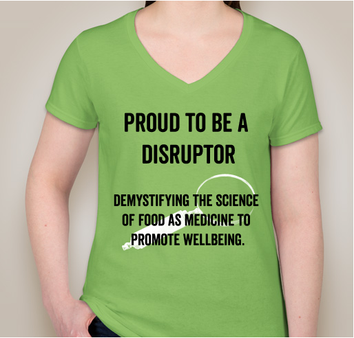 Proud to be a Disruptor Fundraiser - unisex shirt design - front