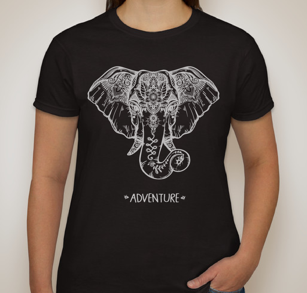 Volunteer trip to Cambodia and Thailand for Colton and Iggy Fundraiser - unisex shirt design - front