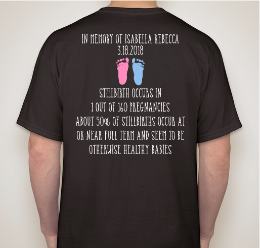 Isabellas Purpose Fundraiser - unisex shirt design - back