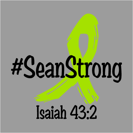 #SeanStrong shirt design - zoomed