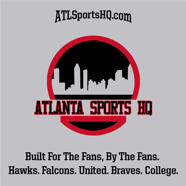 Atlanta Sports Headquarters shirt design - zoomed