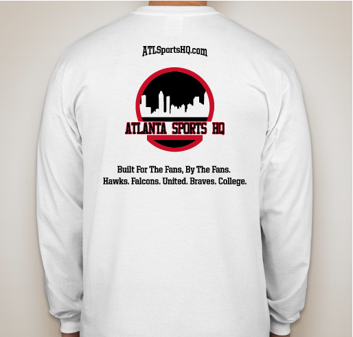 Atlanta Sports Headquarters Fundraiser - unisex shirt design - back