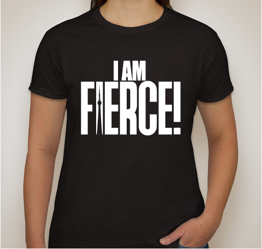 Fierce! Goes to Toronto Fundraiser - unisex shirt design - front