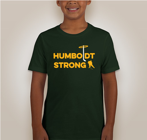 Humboldt Broncos Hockey Team T-Shirt Fundraiser Fundraiser - unisex shirt design - back