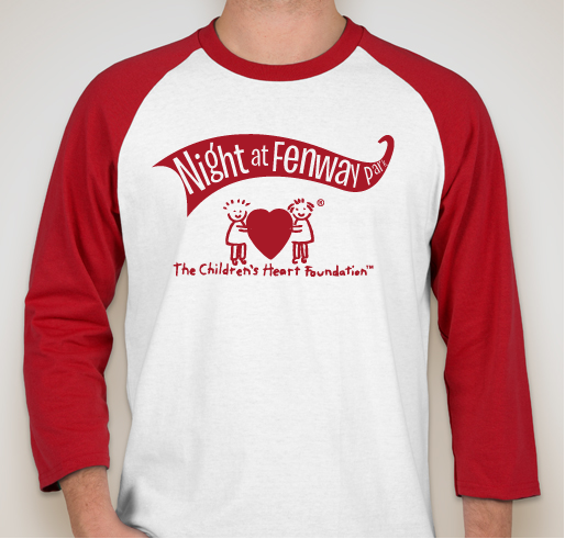 CHF New England Night at Fenway Park - Ship to Event Fundraiser - unisex shirt design - front