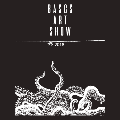 BASCS ART SHOW 2018 T-shirt shirt design - zoomed