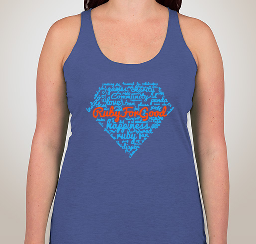 Ruby For Good 2018 Fundraiser - unisex shirt design - front