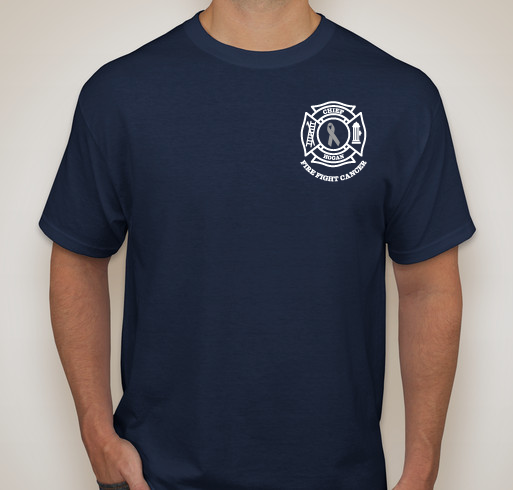 Fire Fight Neil's Brain Cancer Fundraiser - unisex shirt design - front
