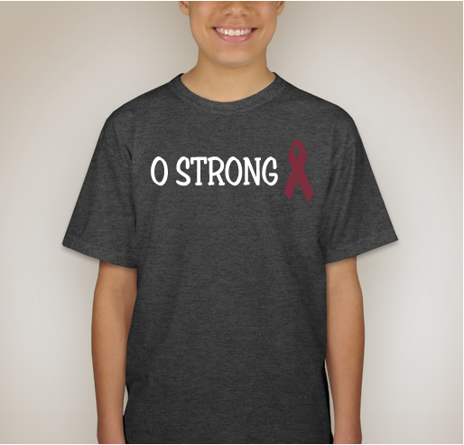 O STRONG Fundraiser - unisex shirt design - back