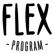 Flex Program - FlexIN FlexOUT shirt design - zoomed