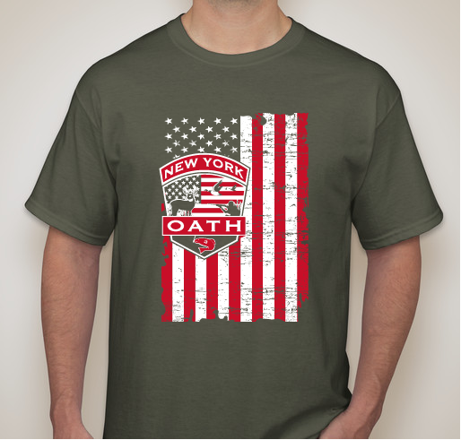 OATH, Inc. Honor Our Heroes Fundraiser - unisex shirt design - front