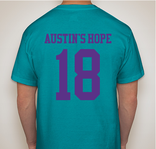 Austin’s Hope 2018! Fundraiser - unisex shirt design - back