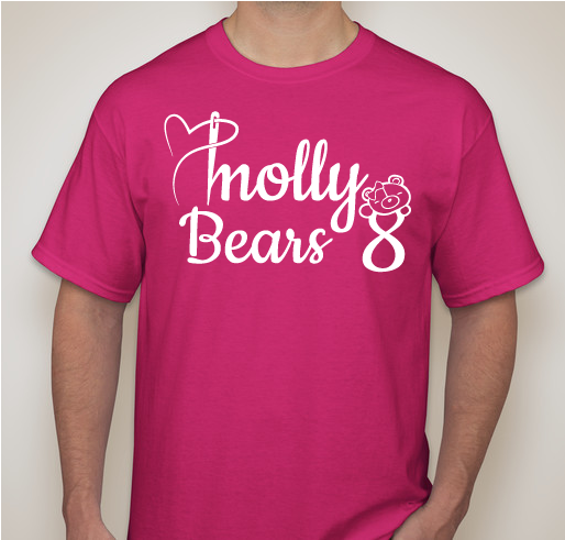 Molly's 8th Angelversary Fundraiser - unisex shirt design - front